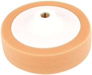 Aexit narančasto bijele abrazivne kotače i diskovi plastična spužva sa slogom od 14 mm žensko poliranje navoja za poliranje 15 cm zaklopke