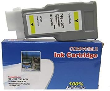 Životna boja kompatibilna zamjena za spremnik za tintu za Canon PFI -207 - IPF680, IPF685, IPF780, IPF785 Printers PFI207