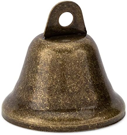 NKLAUS Prostor za čišćenje Iron Bell 3,5 x 3,7 cm zvučno brončano obojeno božićno zvono 1210