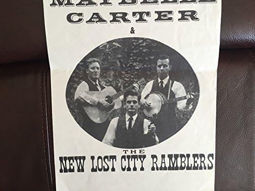 Majka Maybelle Carter New Lost City Ramblers 1963 Koncertni plakat