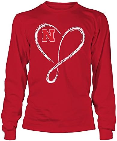 Majica s printom obožavatelja-volite Nebrasku