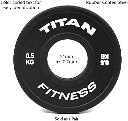 Titan fitnes par ploča od .5 kg