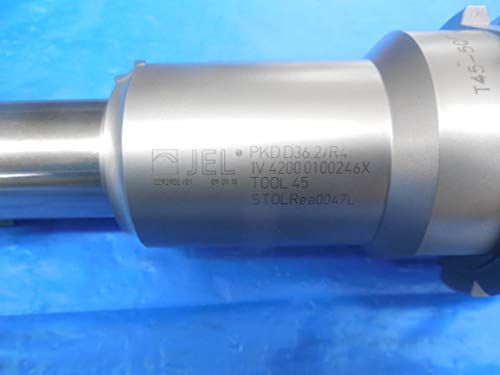 Jel HSK63A 36 mm Integralni dijamantski držač alata za krajnji mlin PKD D36.2/R4 HSK