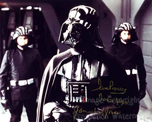 Ratovi zvijezda Darth Vader, James Earl Jones i Dave prose potpisali su ispis fotografija s potpisom od 8 do 10 inča kompatibilan s