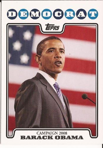 Kampanja Barack Obama 2008 Rookie Card