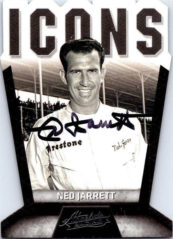 Ned Jarrett Autografirana trgovačka kartica 2017 Panini Apsolute ikone 114 - Autografirane NASCAR kartice