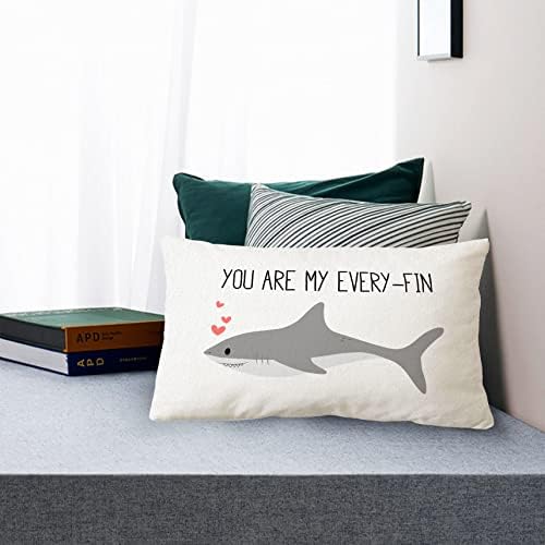 Sidhua morski psi oceanske životinje tematske ukrase za jastuke za dom, slatka morska morska morska masa.