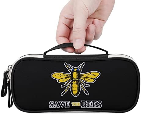Spremite pčele prijenosne torbice olovke veliki kapacitet olovka olovka kozmetička torba za šminku za pohranu