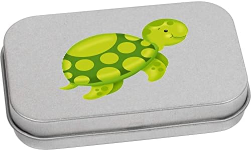 Azeeda 'kornjača' Metalna zglobna tiskanica limenka / kutija za odlaganje