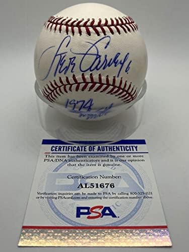 Steve Garvey 1974 NL MVP Dodgers potpisao autogram OMLB bejzbol PSA DNA *76 - Autografirani bejzbol