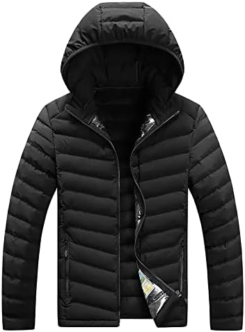 FSAKJKEE vodootporne jakne za kišu, čišćenje dugih rukava zima dolje kaputa casual debela jakni s kapuljačom od kapuljača