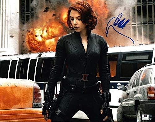 Scarlett Johansson Osvetnici: finale beskonačnog rata Crna udovica 11.14 fotografija s autogramom autentičnog meme meme