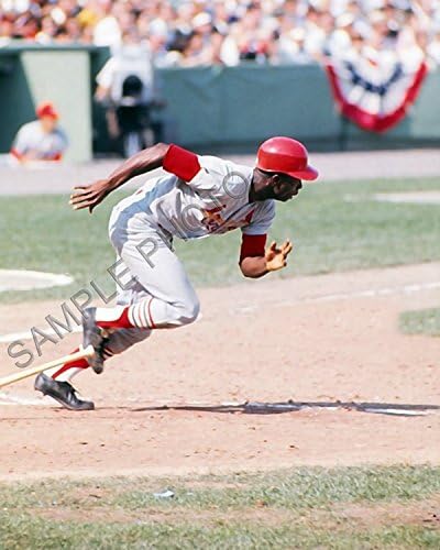 Sportsphotosusa Lou Brock 1967. St Louis Cardinals 8x10 Fotografija