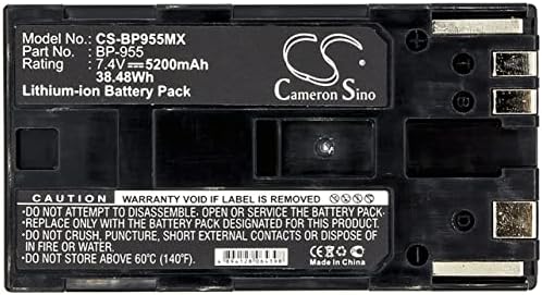 Cameron Sino New 5200mah zamjenska baterija prikladna za Canon EOS C100, EOS C100 Mark II, GL2, XF100, XF105, XF300, XF305, XH A1,