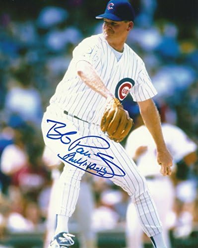 Autografirani Bob Patterson 8x10 Chicago Cubs fotografija