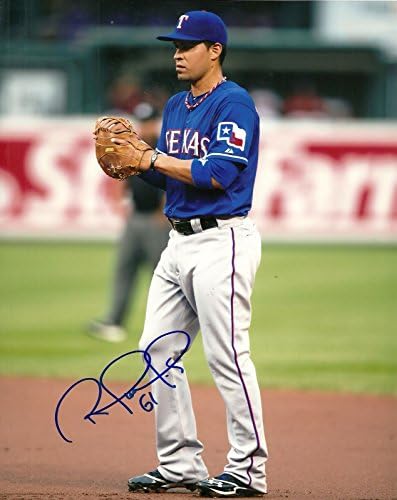 Robinson Chirinos Texas Rangers potpisao je Autographed 8x10 Fotografija W/COA