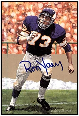 Ron Yary potpisana linijska linija Art Card Glac Autographed Vikings PSA/DNA AL85468 - NFL Autographed nogometne kartice