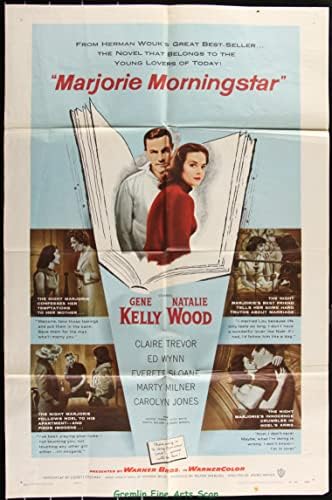 Marjorie Morningstar Originalno kazališno izdanje Film plakata s One Sheet 1958