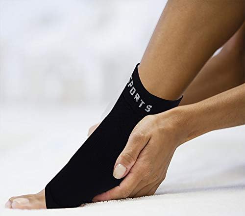 Različiti dodir 2 para plantarni fasciitis čarape za ublažavanje boli, čarape neuropatije, čarape za kompresiju gležnja za žene muškarce