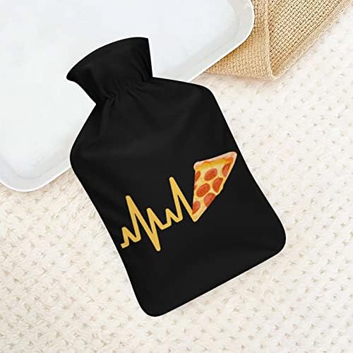 Heartbeat Pizza boca s toplom vodom s mekim poklopcem vrećice s toplom vodom za ručne noge vrat rame toplije