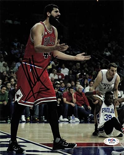 Nikola Mirotic potpisao 8x10 Photo PSA/DNA Chicago Bulls Autographed Bucks - Autografirane NBA fotografije