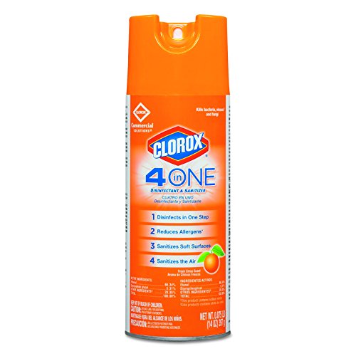 Clorox 31043ct 4-u-jedan dezinfekcijsko sredstvo i dezinfekcijsko sredstvo, citrus, 14oz aerosol