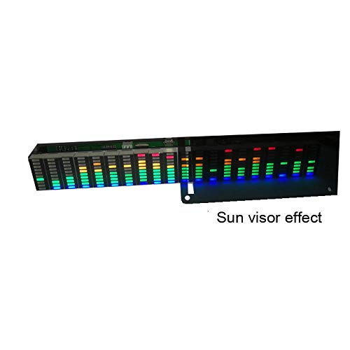 Anncus Color LED glazbeni spektar zaslon MP3 PC pojačalo AMPLIFER INDIKATOR Glazbeni ritam Analizator 20 Segmenti, 10 razina