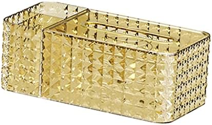 Zlatna višenamjenska tkivna kutija držač tkiva tkiva tkiva papirnati držač za pohranu tkiva poklopac tkiva za desktop Desktop Dnevni