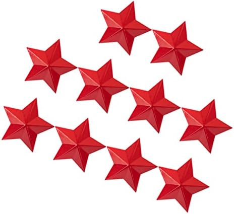 20 kom značka s pentagramom traka za ruke putni aluminij Crveni Metal