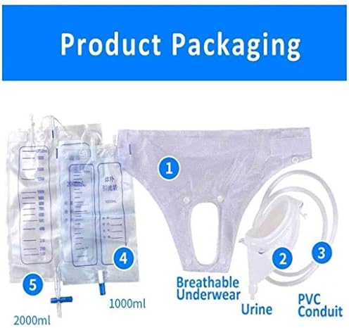 HO.FMA prijenosne hlače za nošenje inkontinencije, udobne i višekratne silikonske urina urinarke inkontinencije Proizvod za muškarce