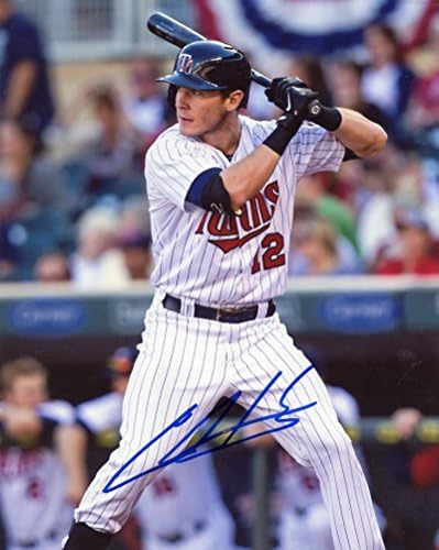 Chris Hermann u Bat Minnesota Twins potpisala je Autographed 8x10 fotografija w/ coa