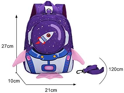 3D raketna dječja anti-lostasta ruksaka s ruksakom za borbu protiv konopa dnevno crtani pribor za djecu na otvorenom