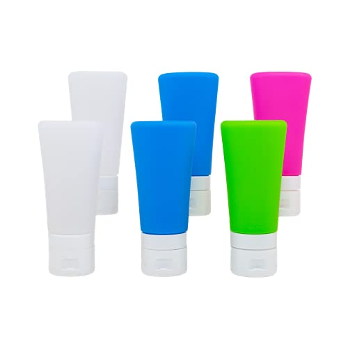 Flents putničke boce s kapicama za raspršivanje i diskove, savršene za šampon, regenerator ili losion, sprej za prskanje za proizvode