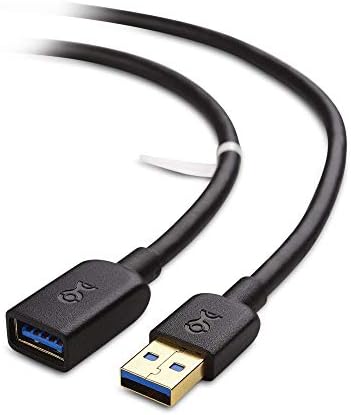 Kabel je važan dugi USB 3.0 kabel u crnom 10 ft i dugi USB u USB produžni kabel