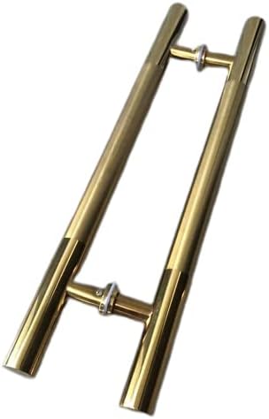 Ručka od nehrđajućeg čelika Klizna staja vrata izdržljiva ručiva Povlačenje i za zamjenu hardvera za flush za uokvirena staklena vrata
