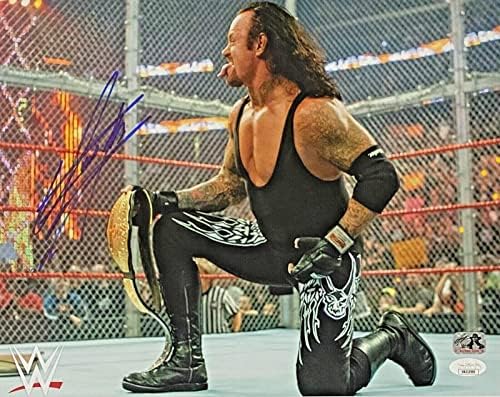 WWE Exclusive Undertaker potpisao je autogramirani 11x14 Fotografija JSA provjera autentičnosti 20 - Fotografije s autogramiranim