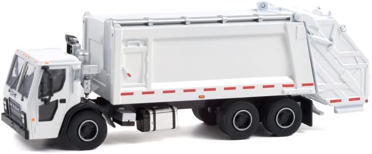 Modeltoycars 2020 Mack LR Stražnji utovarivač Kamion za smeće, White - Greenlight 45130B/48 - 1/64 Ljestvica Diecast Model Toy Car