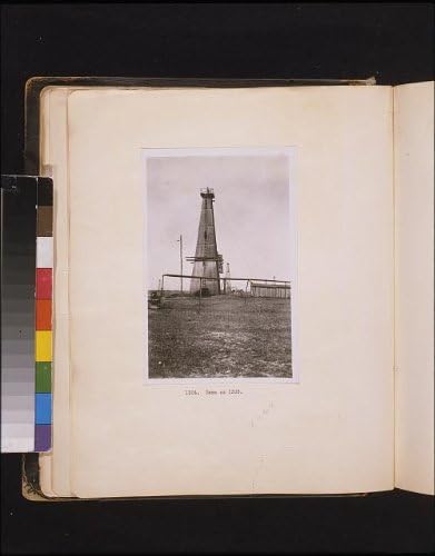PovijesneFindings Foto: Naftni bunar, Roumania, u vlasništvu njemačkih kapitalista, 1923., Frank G. Carpenter, Rumunjska