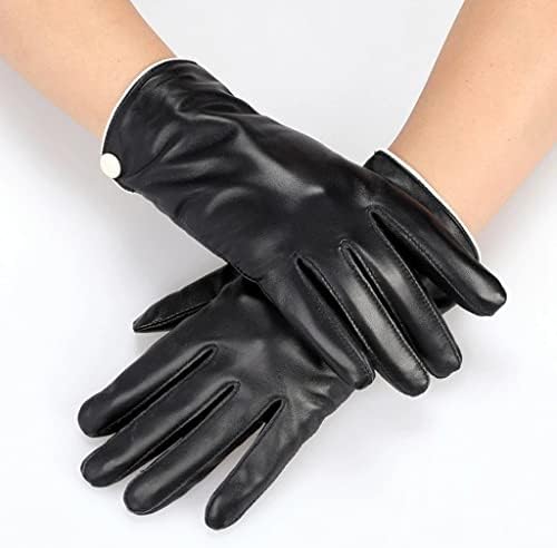 Zimske ženske kožne rukavice za nošenje / nošenje, rukavice za vožnju na otvorenom