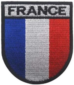 Francuska zastava vez za zakrpe vojni taktički moralni patch značke amblem applique kuka zakrpa za ruksak pribor za odjeću