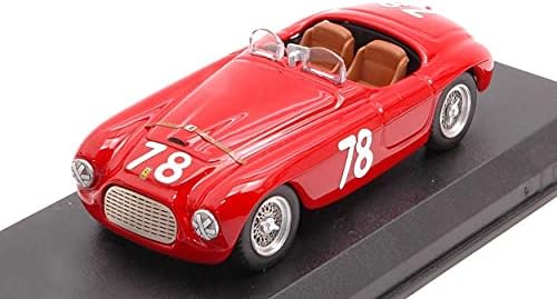 Model modela umjetničkog modela kompatibilan s Ferrari 166 mm Barchetta n.78 2. coppa d'Oro di sicilia P.marzotto 1:43 AM0426