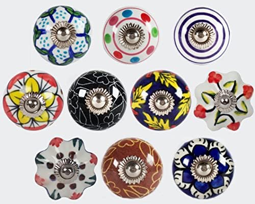 Romanika keramičke gumbe kuhinjski ormarići ladica za povlačenje gumba od 10