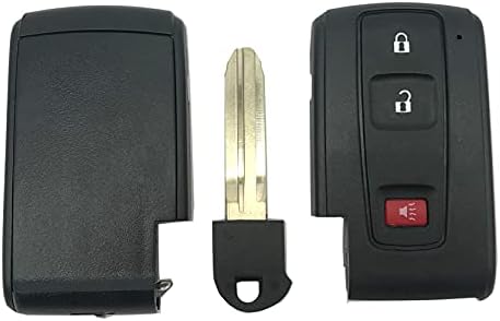 Uklapa se za Toyota Prius ključ fob poklopca futrola za zamjenu ljuske bez ključeva Smart daljinskog ključa s neobrezanom ključevom