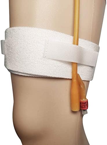 FOLEY kateter držač u urinu Drenaža kateter kaiš za nogu, uređaj za stabilizaciju katetera s antiličnim i iritacijskim silikonskim