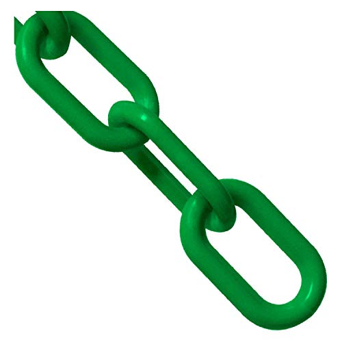 Plastični barijerni lanac je Al. Donja, zelena, promjer veze 2 inča, duljina 100 stopa