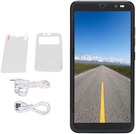 ASHATA M12 Ultra otključani Android mobitel za prepoznavanje pametnog telefona s 4,45in HD zakrivljeni zaslon, puni mrežni mobilni